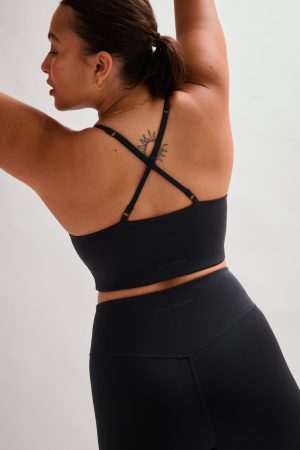 Black Juliet Strappy Bra