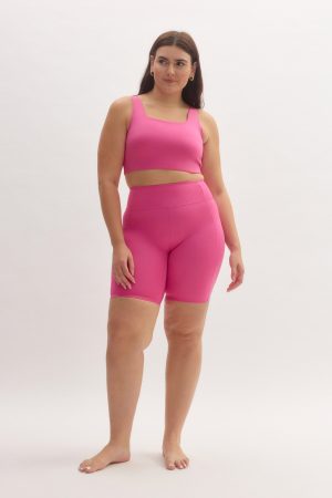 Dragonfruit Tommy Cropped Bra