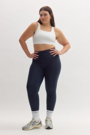 White Tommy Cropped Bra