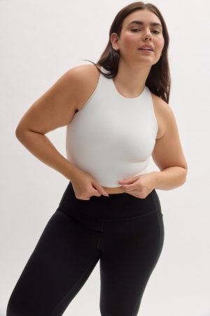 White Dylan Tank Bra