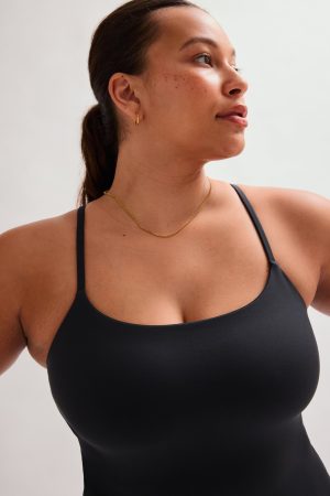 Black Willa Strappy Tank