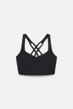 Black Riley Sweetheart Bra