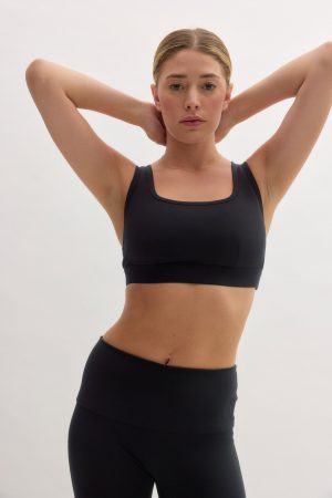 Black Holly Foldover Bra