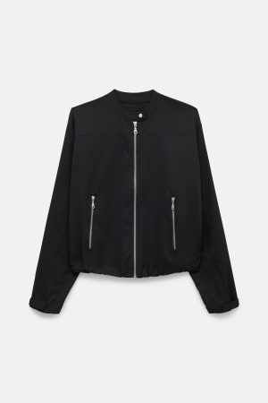 Black Vista Moto Jacket