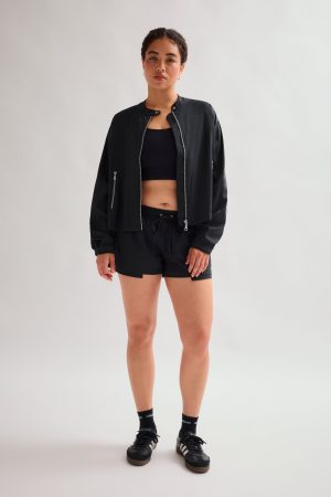 Black Vista Moto Jacket