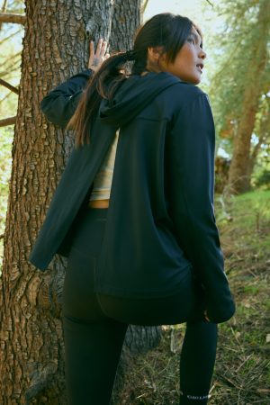 Black ReSet Oversized Hoodie