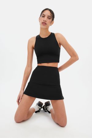 Black Sport Skort