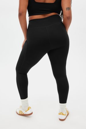 Black Compressive Pocket Legging