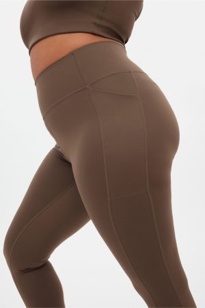 Café Compressive Pocket Legging