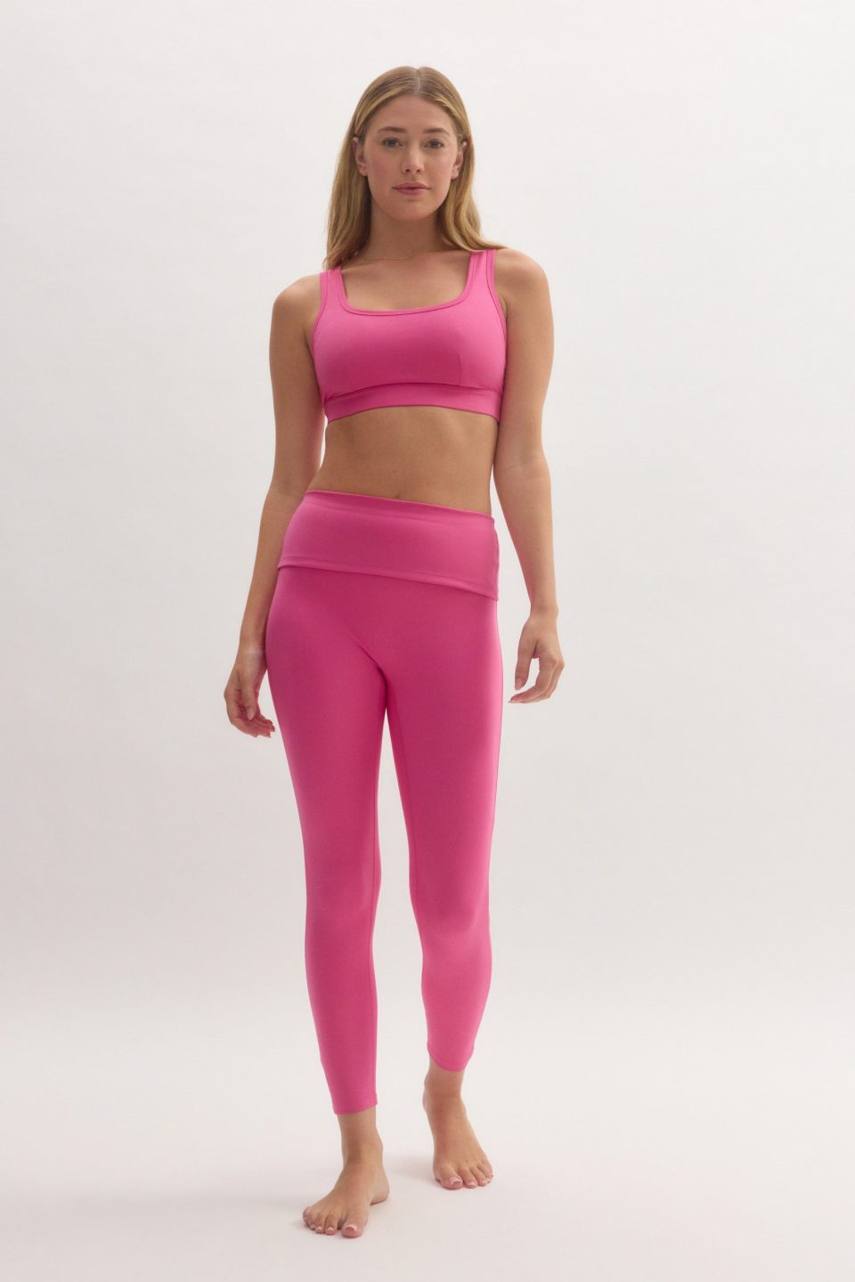 Dragonfruit Foldover Legging