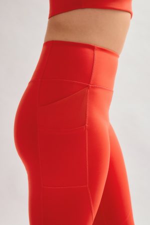 Redwoods Compressive Moto Pocket Legging