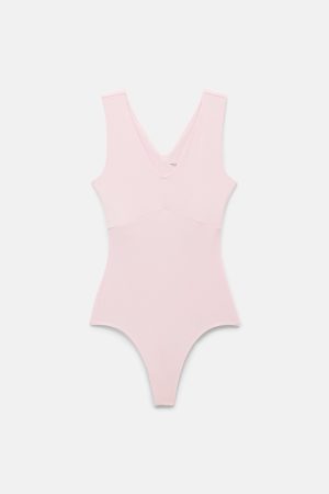 Gumdrop Amelia V-Neck Bodysuit
