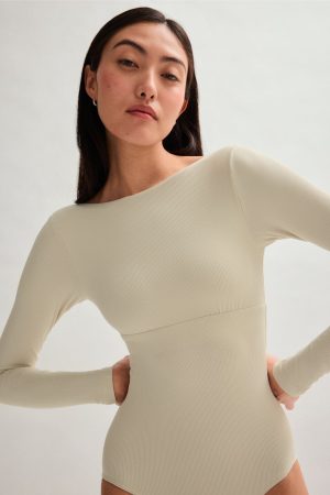 Marble Elena Long Sleeve Bodysuit