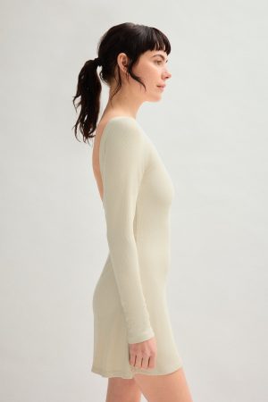 Marble Ava Long Sleeve Mini Dress