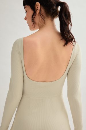 Marble Ava Long Sleeve Mini Dress