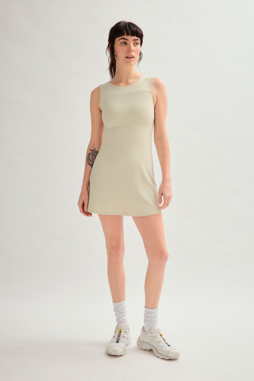 Marble Lucia Sleeveless Mini Dress