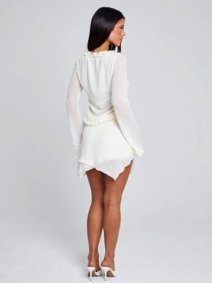 MAE MINI SKIRT IVORY