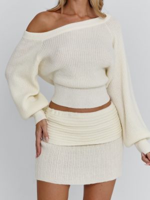 ORENA MINI SKIRT IVORY