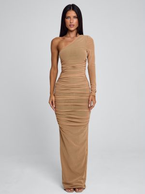 REVA MAXI DRESS TAN