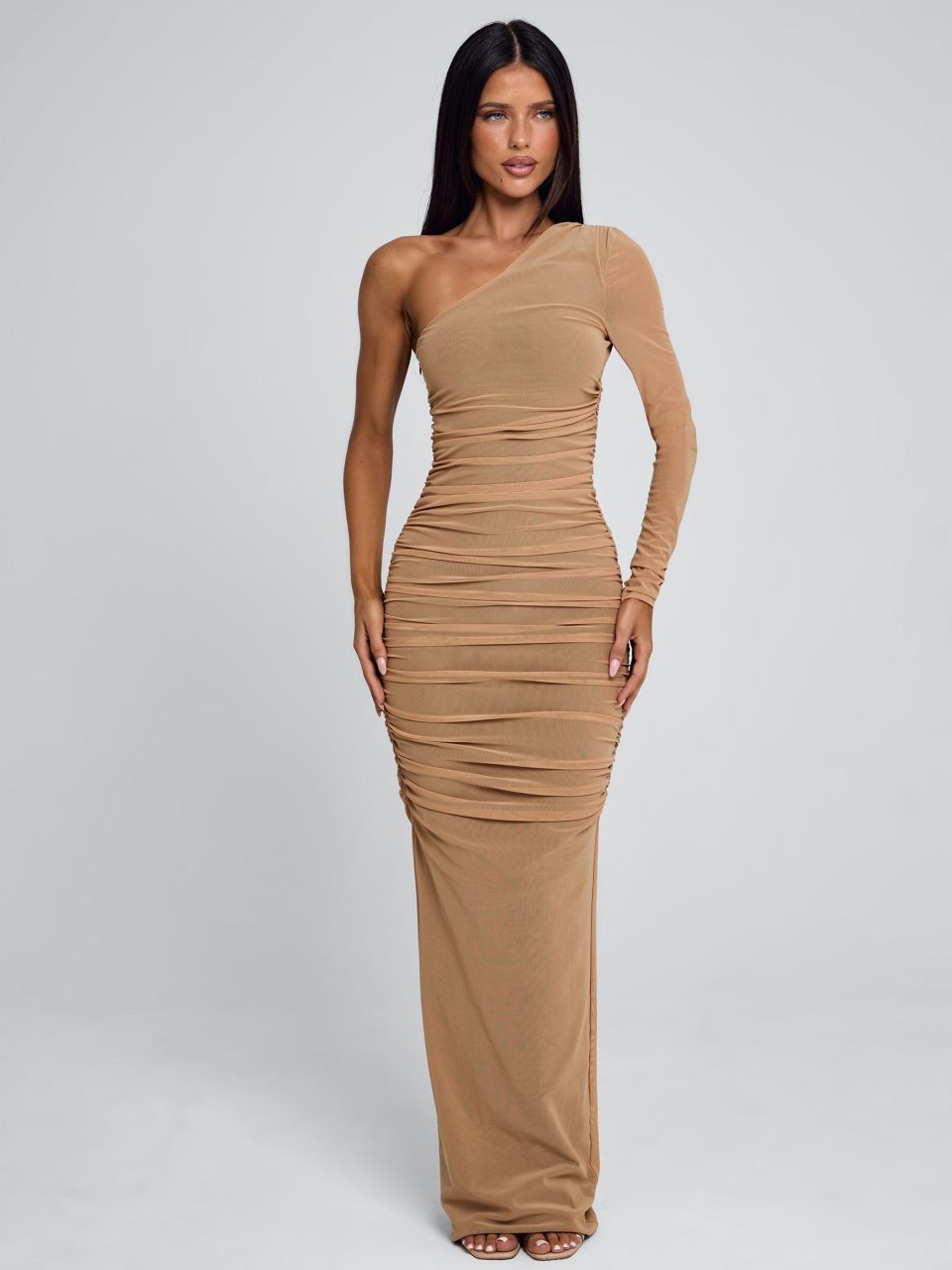 REVA MAXI DRESS TAN